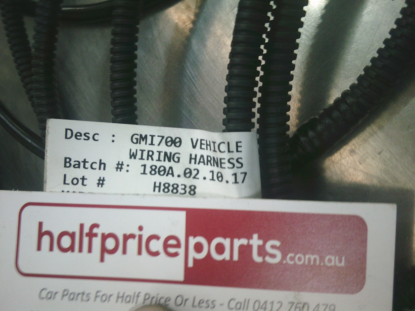 Holden Colorado Driving Light Wiring Harness Only -  New Part