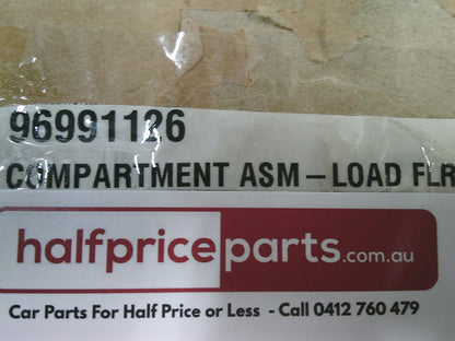 Holden CG Captiva Genuine Rear Boot Floor Compartment New Part