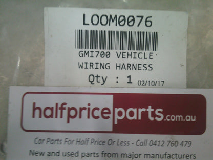 Holden Colorado Driving Light Wiring Harness Only -  New Part