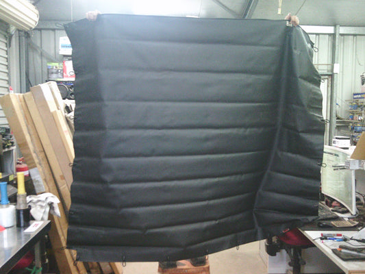 Tuff Tonneaus 1600x1792 Tonneau Cover Suits Dual Cab MMM Tray Back New Part