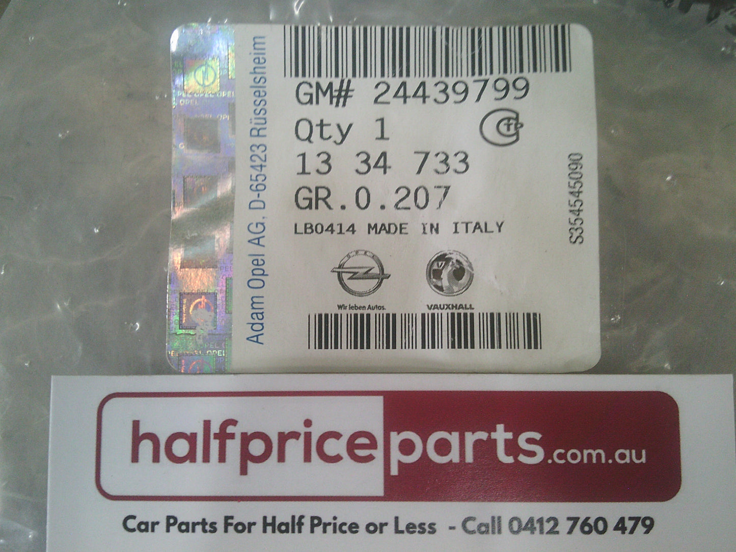 Holden TS Astra Genuine Water Pump Gasket New Part
