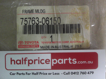 Toyota Camry Sedan Genuine Right Haned Rear Moulding Rear Chrome Door Window Frame New Part