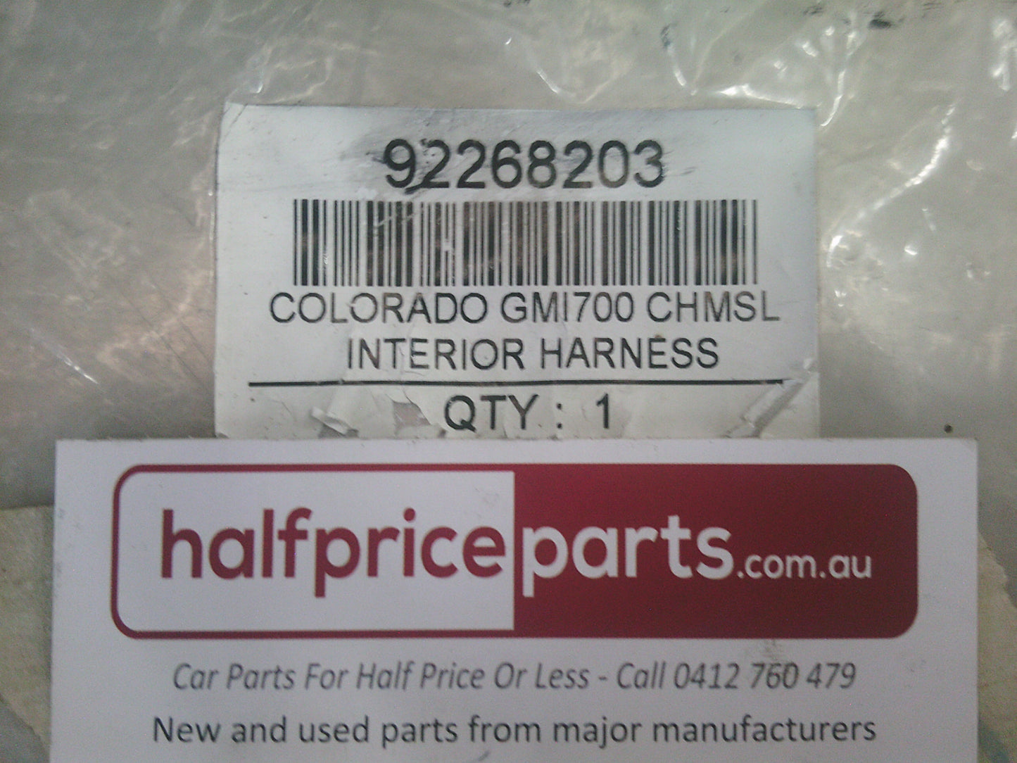 Holden RG Colorado MY17 Genuine Interior Wiring Harness - New Part