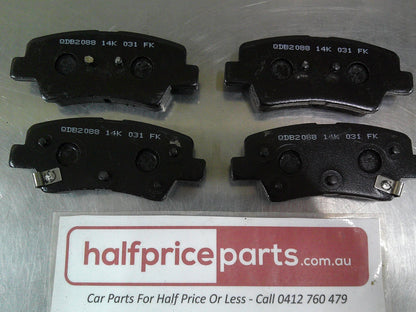 QFM Ceramic Rear Break Pad Set Suits Hyundai NF Sonata/Kia Soul/Ssangyong Action New Part
