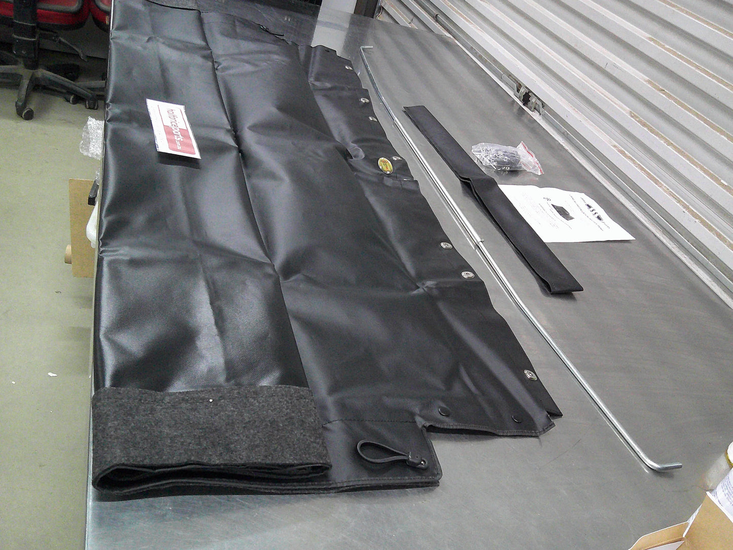 Nissan Navara D22 Dual Cab Tonneau Cover Kit (Bungee Clips) New Part