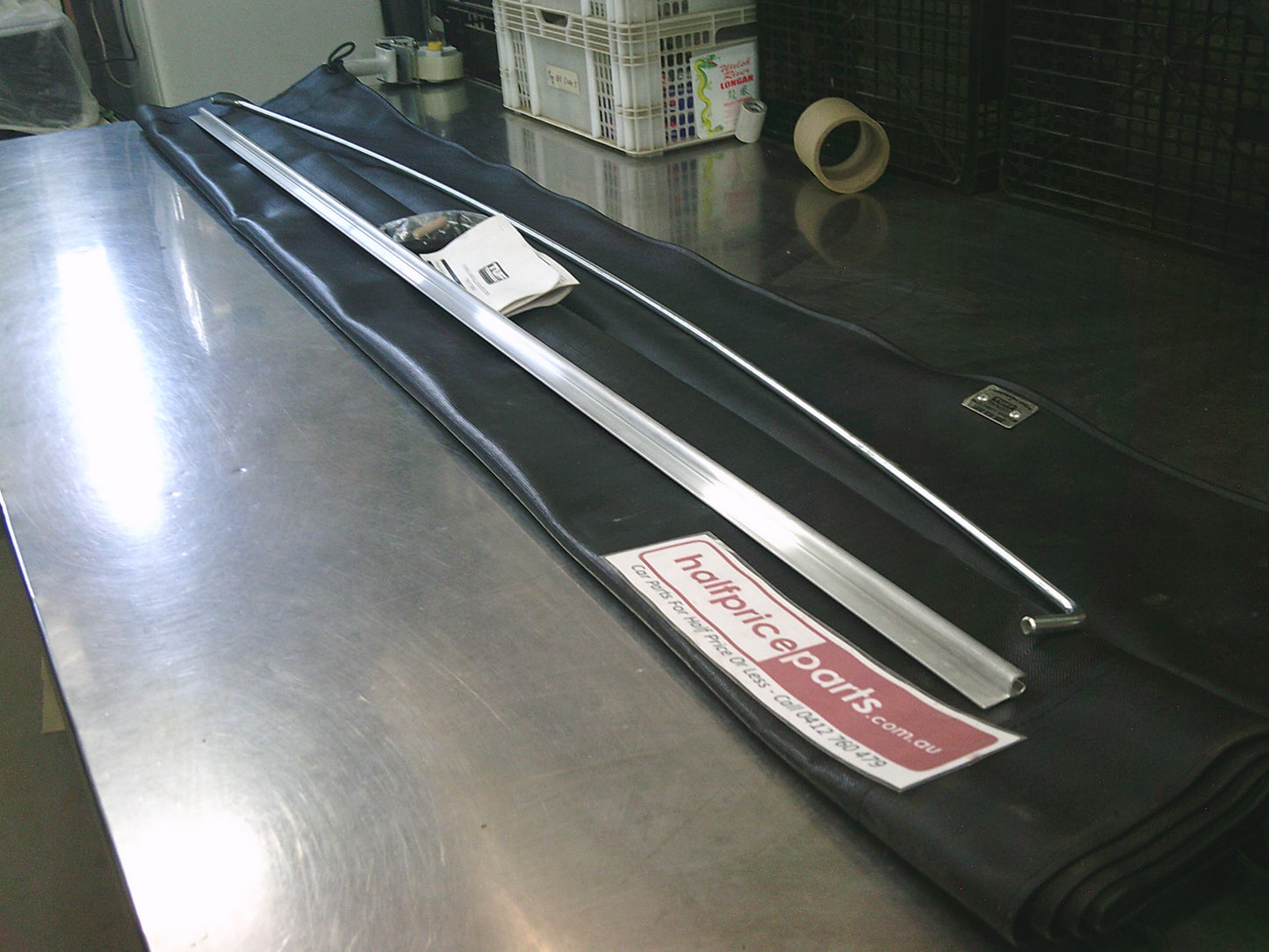 Tuff Tonneaus 1600x1792 Tonneau Cover Suits Dual Cab MMM Tray Back New Part