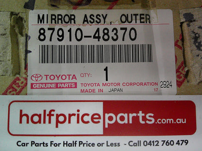 Toyota Kluger GSU40R/GSU45R Genuine Front Right Hand Outer Electric Side Mirror Assembly New Part
