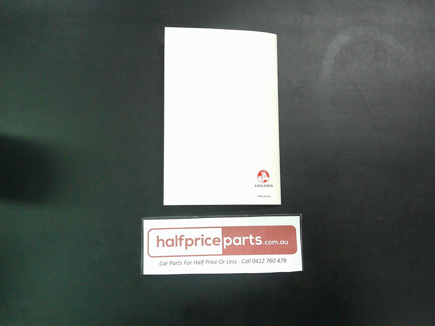 Holden Cruze JH Genuine Service/Warranty Booklet New Part