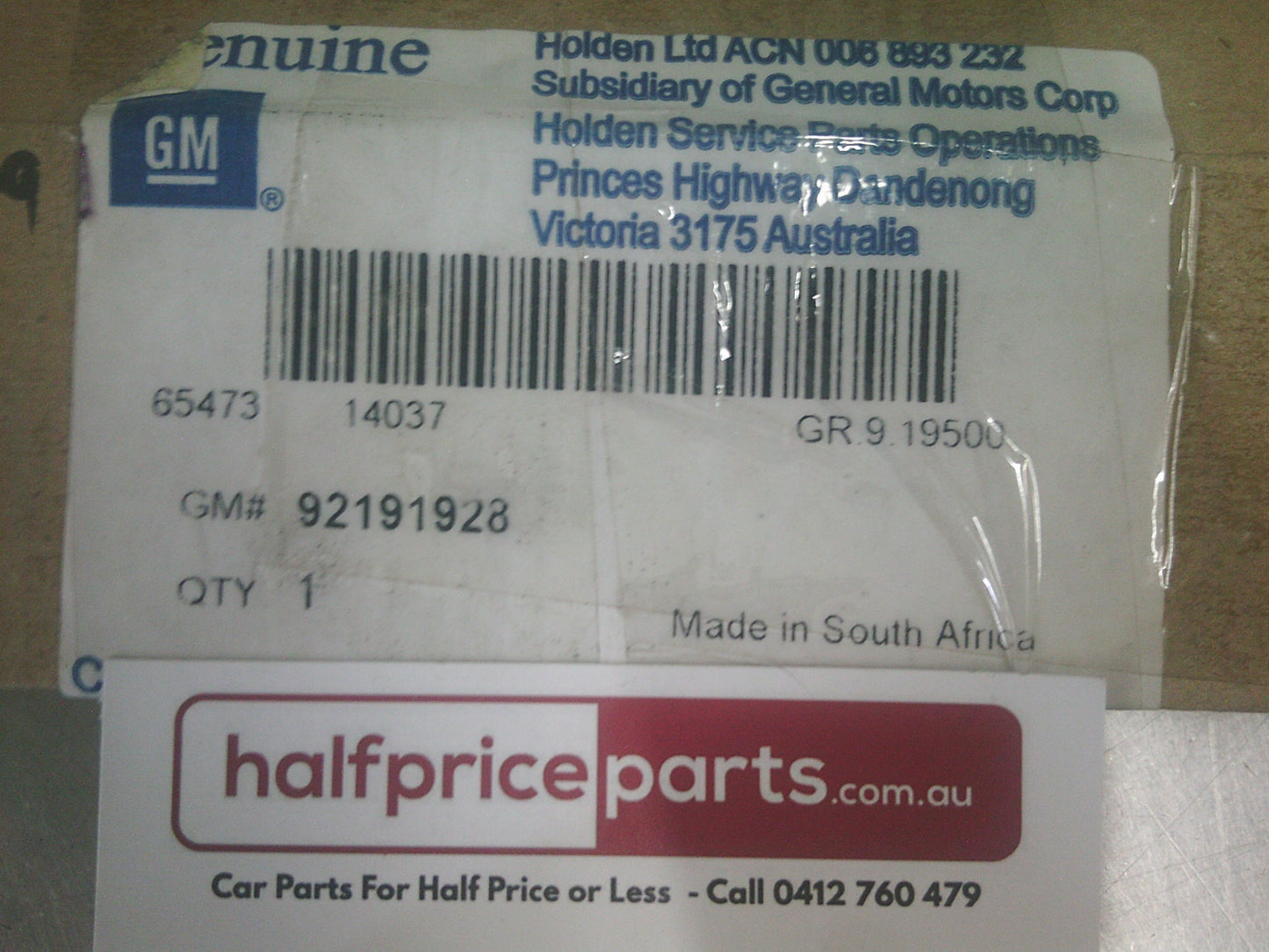 Holden VE Commodore Genuine Dehydrator - New Part