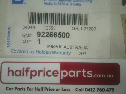 Holden VF Evoke Ute Genuine Right Hand Lower Air Baffle New Part.