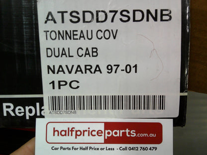 Nissan Navara D22 Dual Cab Tonneau Cover Kit (Bungee Clips) New Part