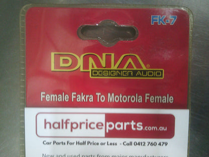 DNA Female Fakra To Standard Female Antenna New Part