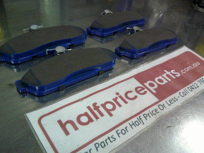 Protex Blue Front Disc Pad Set Suits Toyota Hilux/Hiace New Part