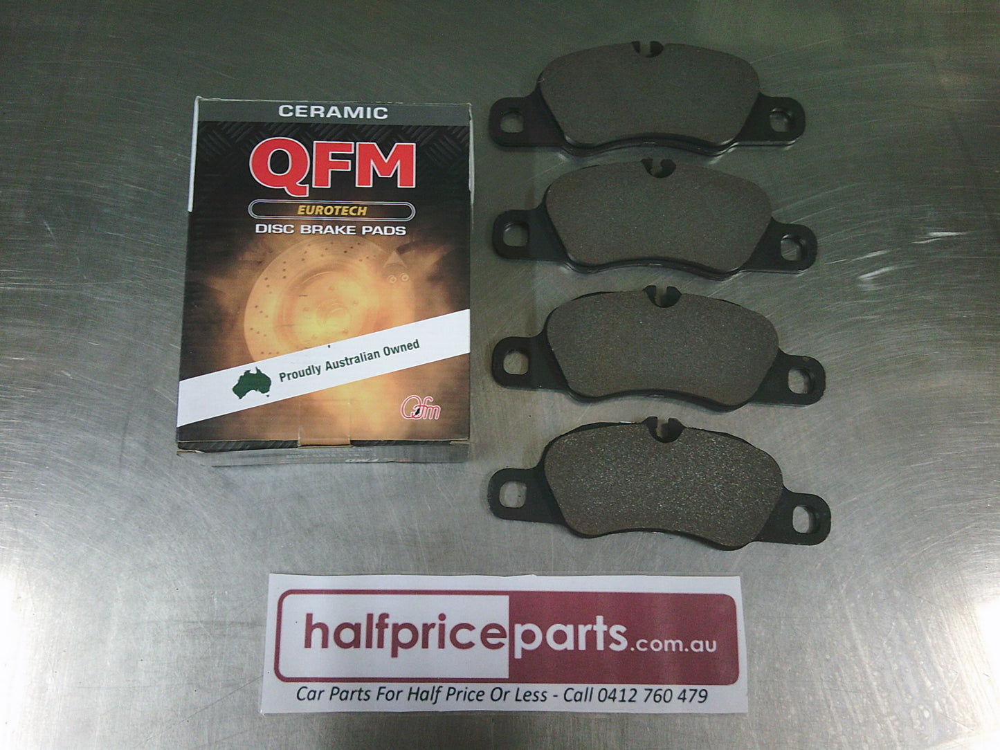QFM Genuine Front Brake Pad Set Suits Porsche 911-Boxer-Cayman New Part