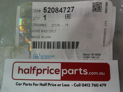 Holden RG Colorado/RG Colorado 7 Genuine Lower Radiator Hose New Part