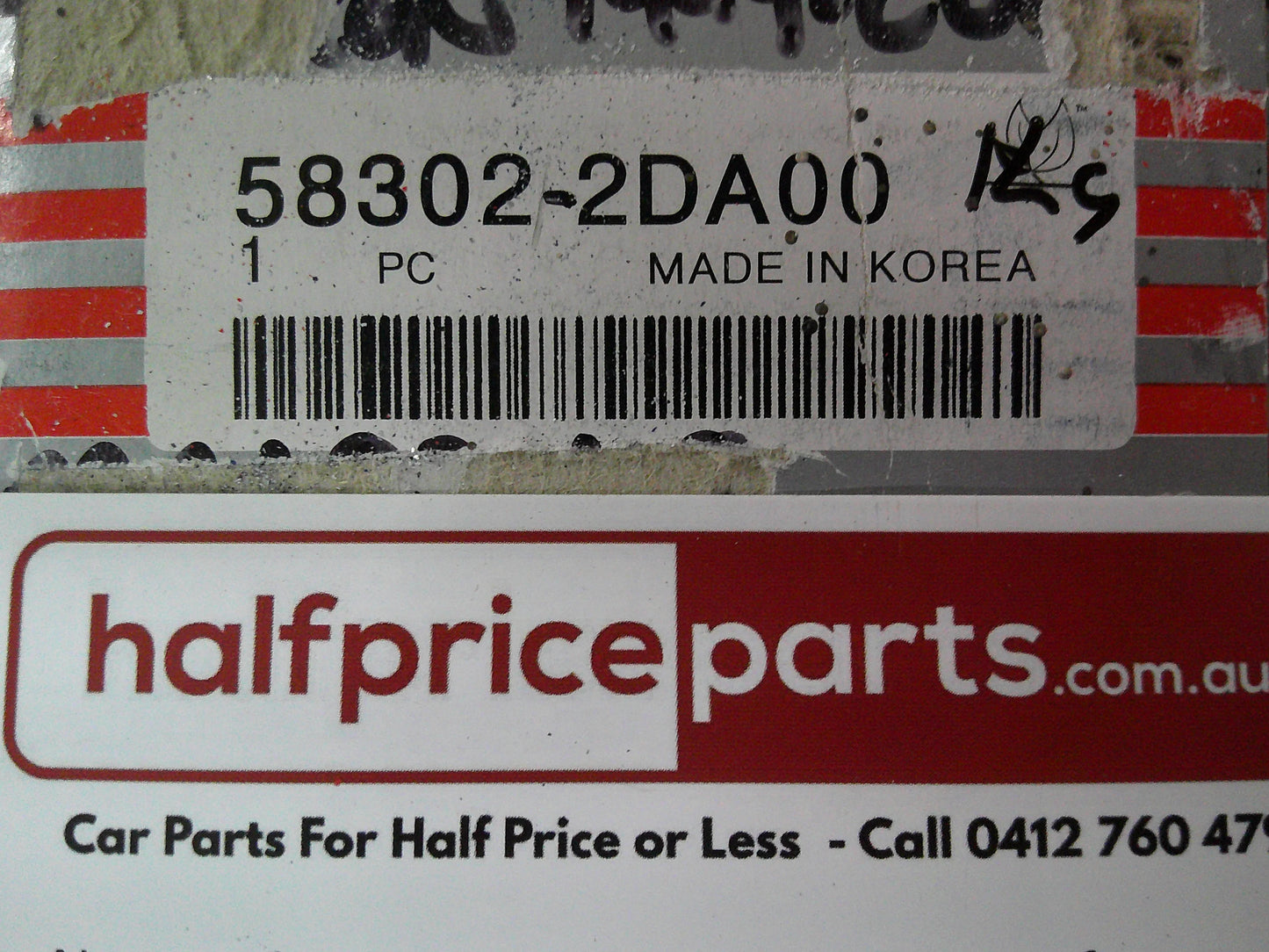 Hyundai Elantra/Tiburon/Spectra Genuine Rear Disc Brake Pads Set New Part