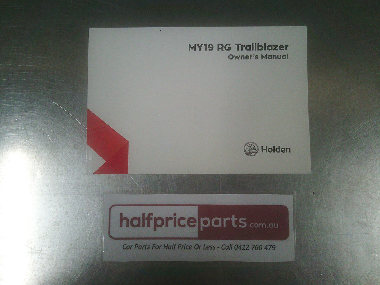 Holden RG Trailblazer Genuine Owner Manual New Part