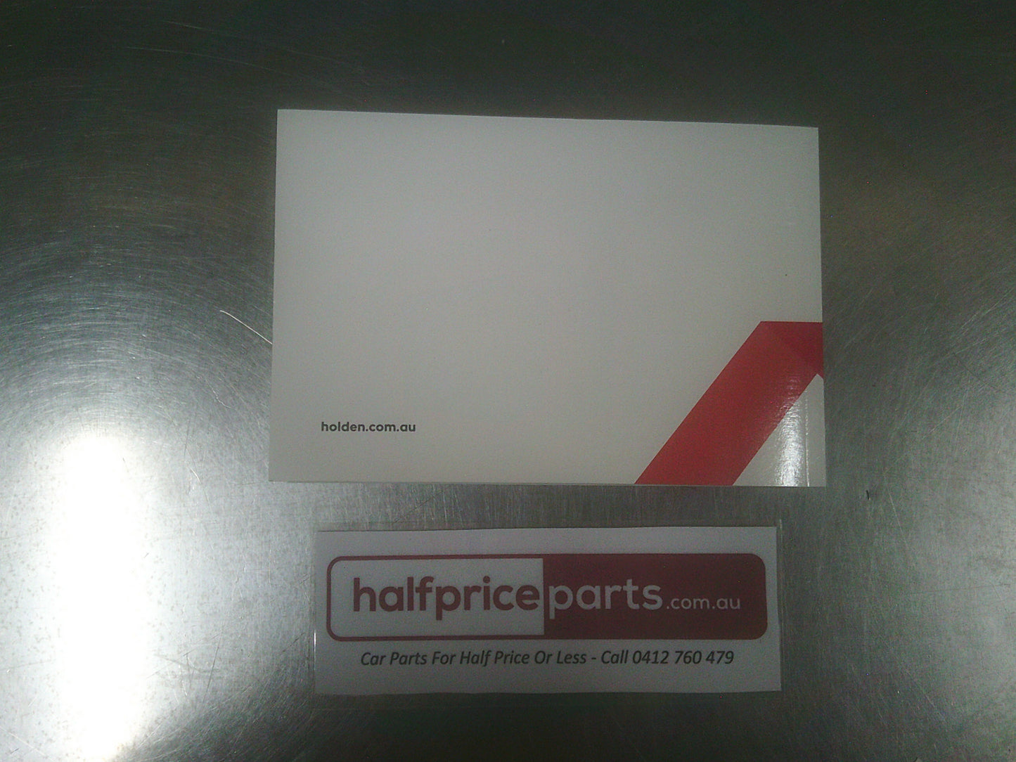 Holden RG Trailblazer Genuine Owner Manual New Part