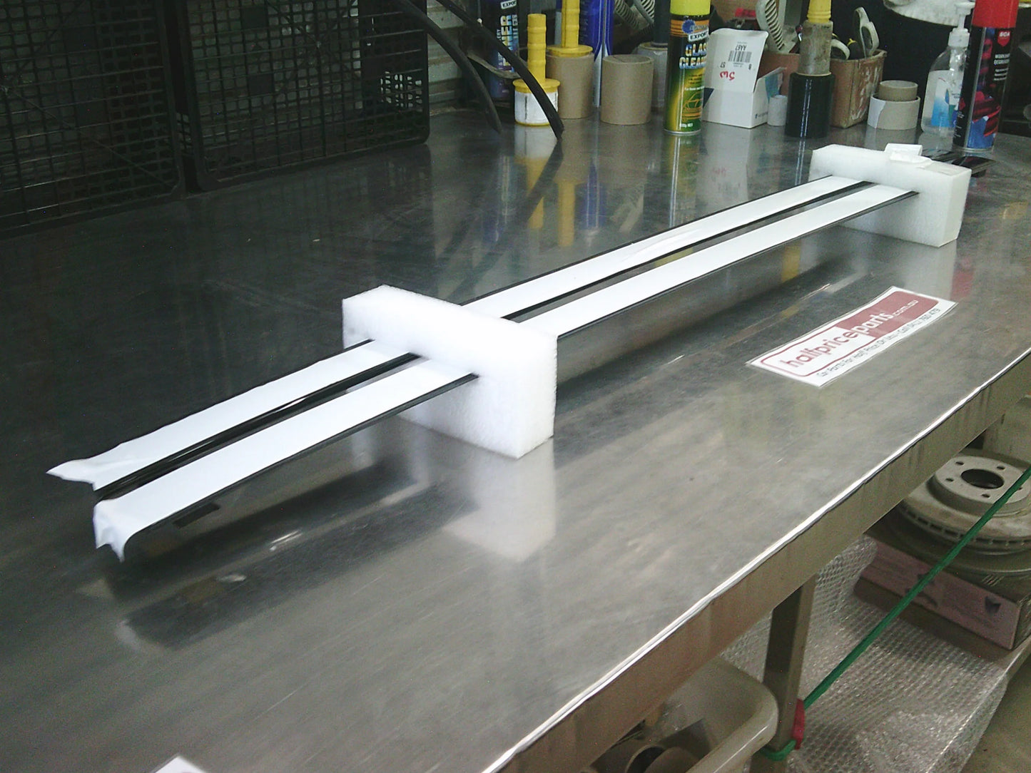 Land Rover Discovery Sport L550 Genuine Black Roof Rail Finisher Set New Part