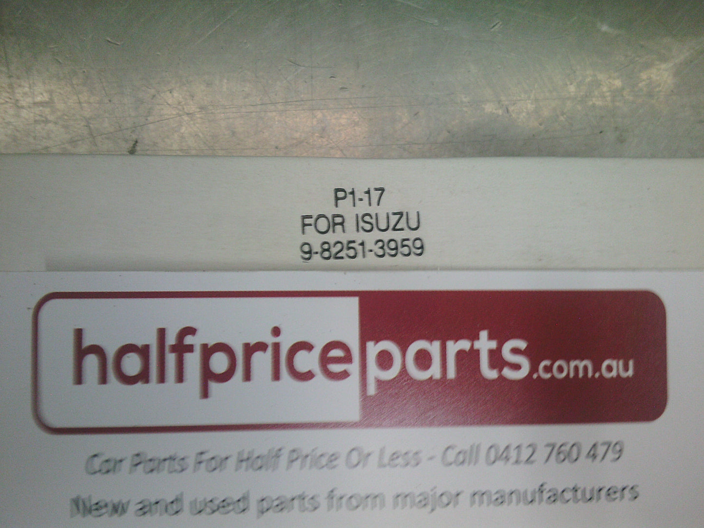 HKT Glow Plug Suits Isuzu Elf 150/250/350 -  New Part