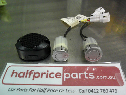 Toyota Rav4 Genuine Rear Corner Park Assistance Kit (Factory Silver) New Part
