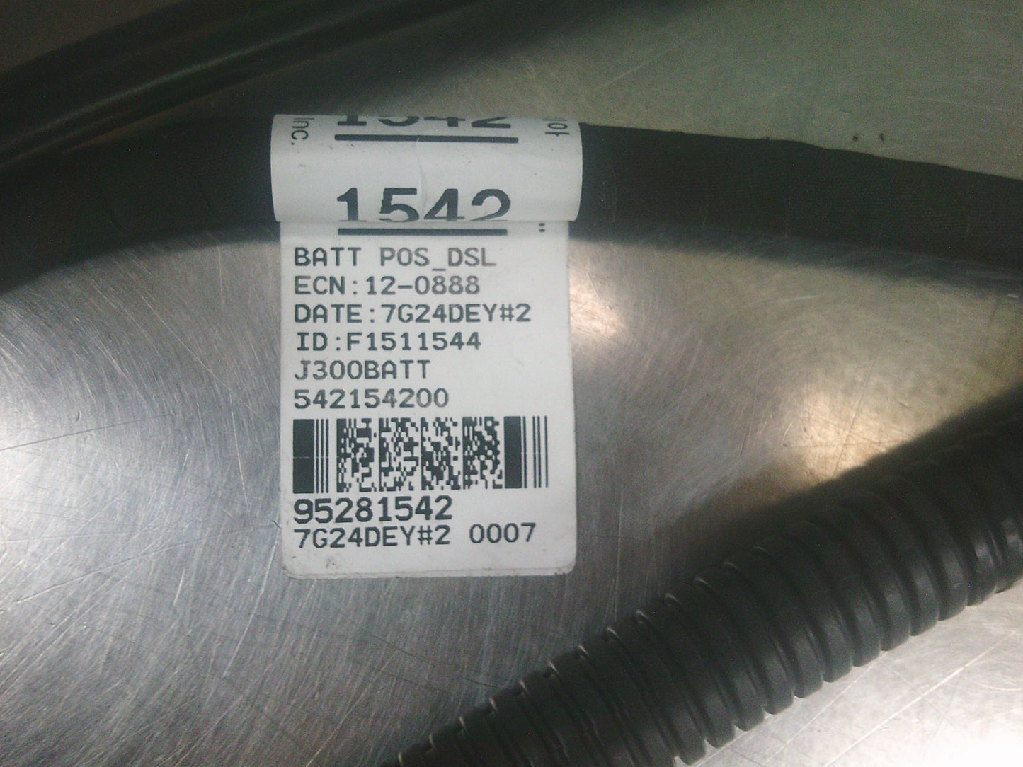 Holden JG Cruze Diesel Genuine Positive And Neg Cable Assembly - New Part
