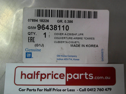 Holden Viva 1.8Ltr Genuine Engine Valve Cowell Cover Trim New Part
