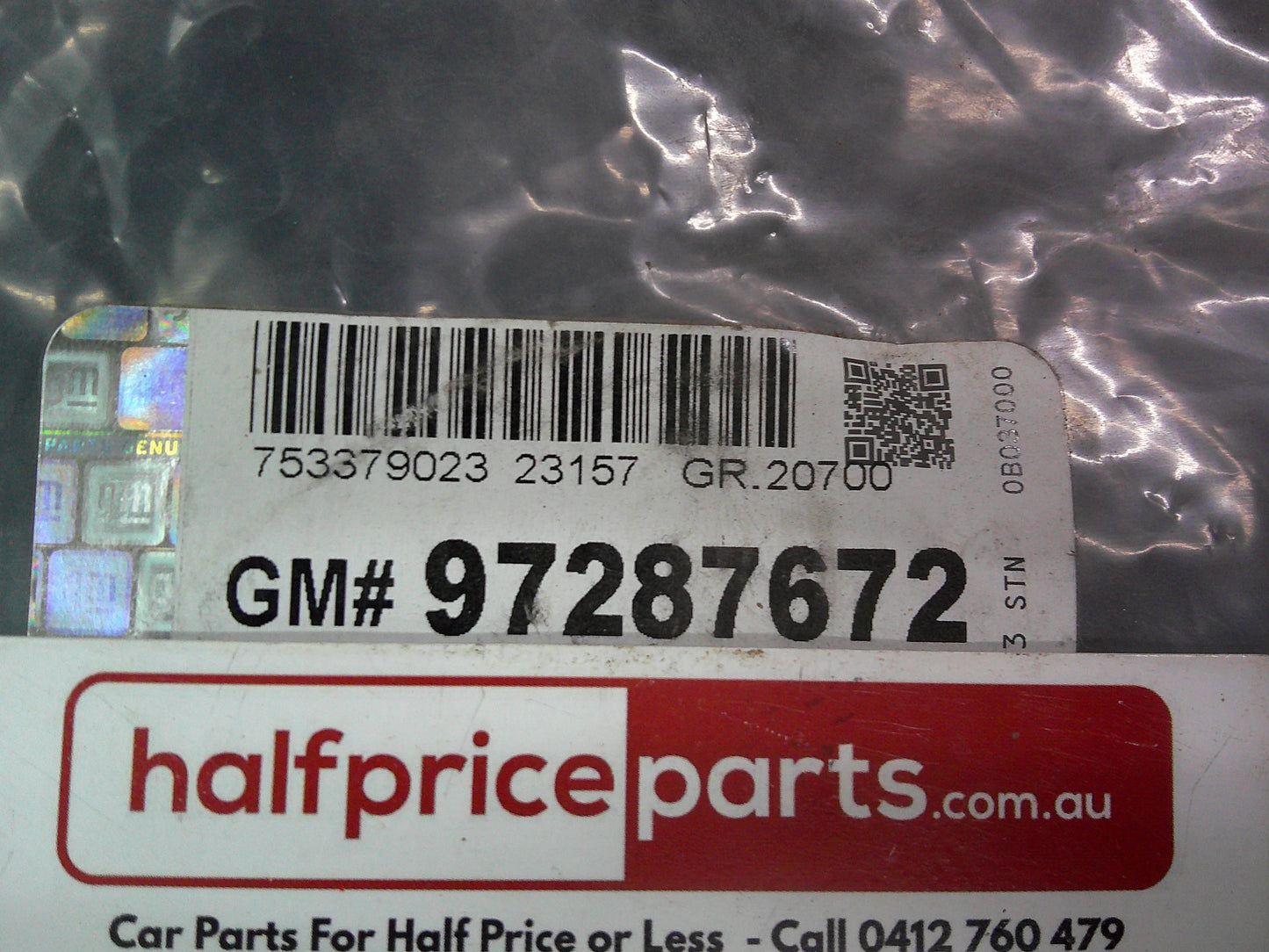 Holden TF Rodeo Genuine Timing Case O Ring Seal New Part