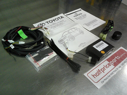 Toyota Rav4 Genuine Rear Corner Park Assistance Kit (Factory Black Missing 1 Sensor) New Part