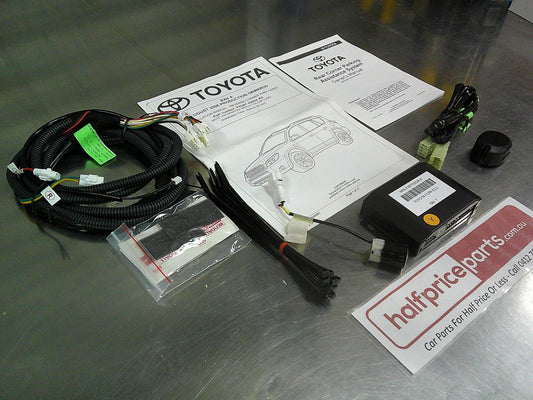 Toyota Rav4 Genuine Rear Corner Park Assistance Kit (Factory Black Missing 1 Sensor) New Part