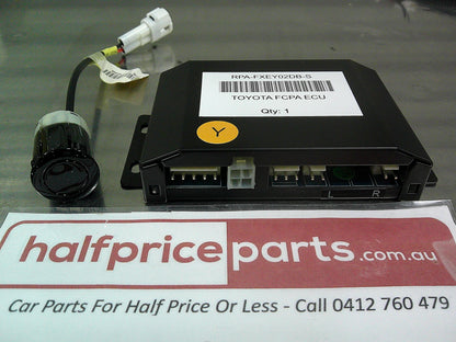 Toyota Rav4 Genuine Rear Corner Park Assistance Kit (Factory Black Missing 1 Sensor) New Part