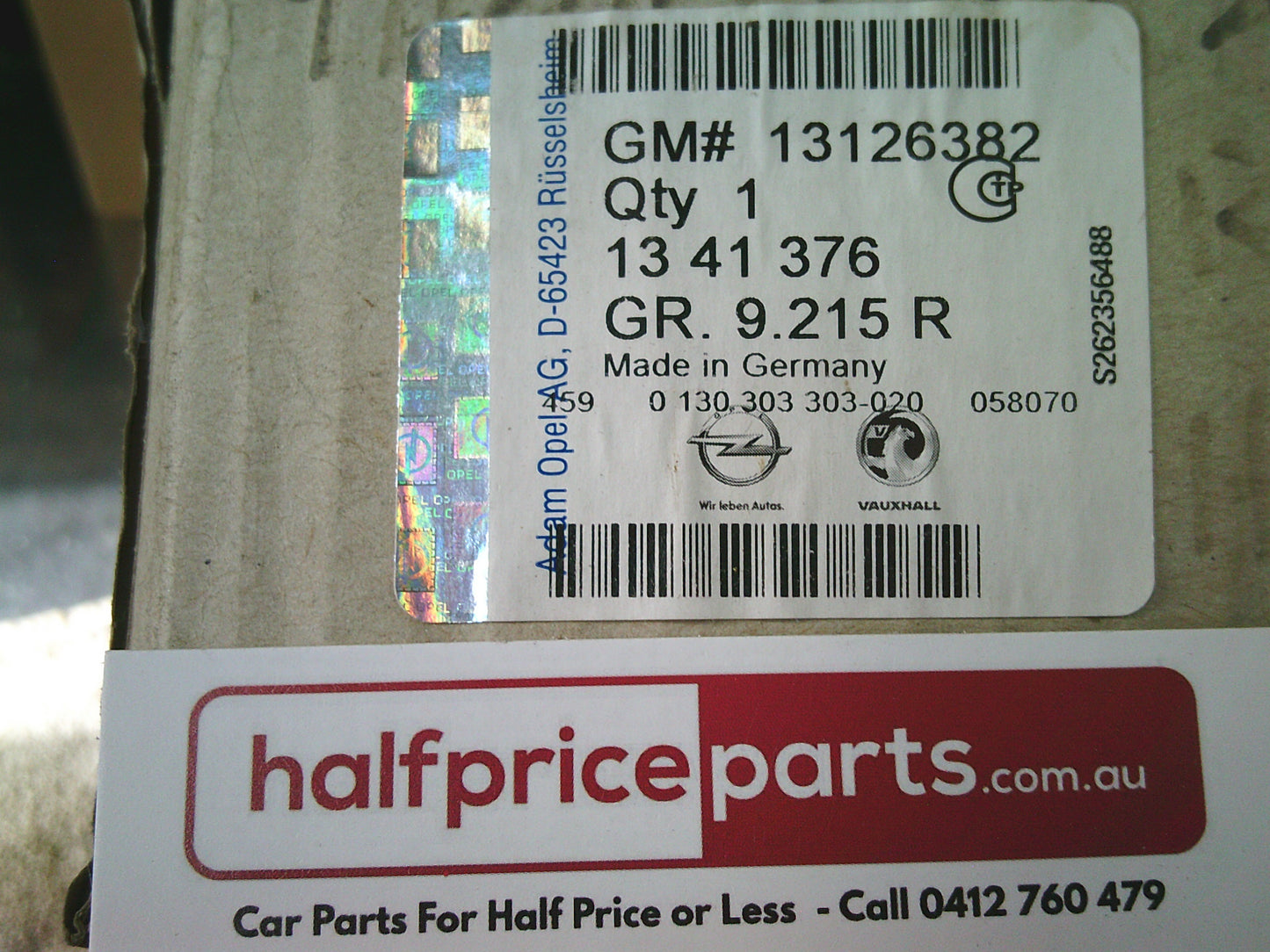 Holden AH Astra Genuine Radiator Fan And Motor Assembly New Part