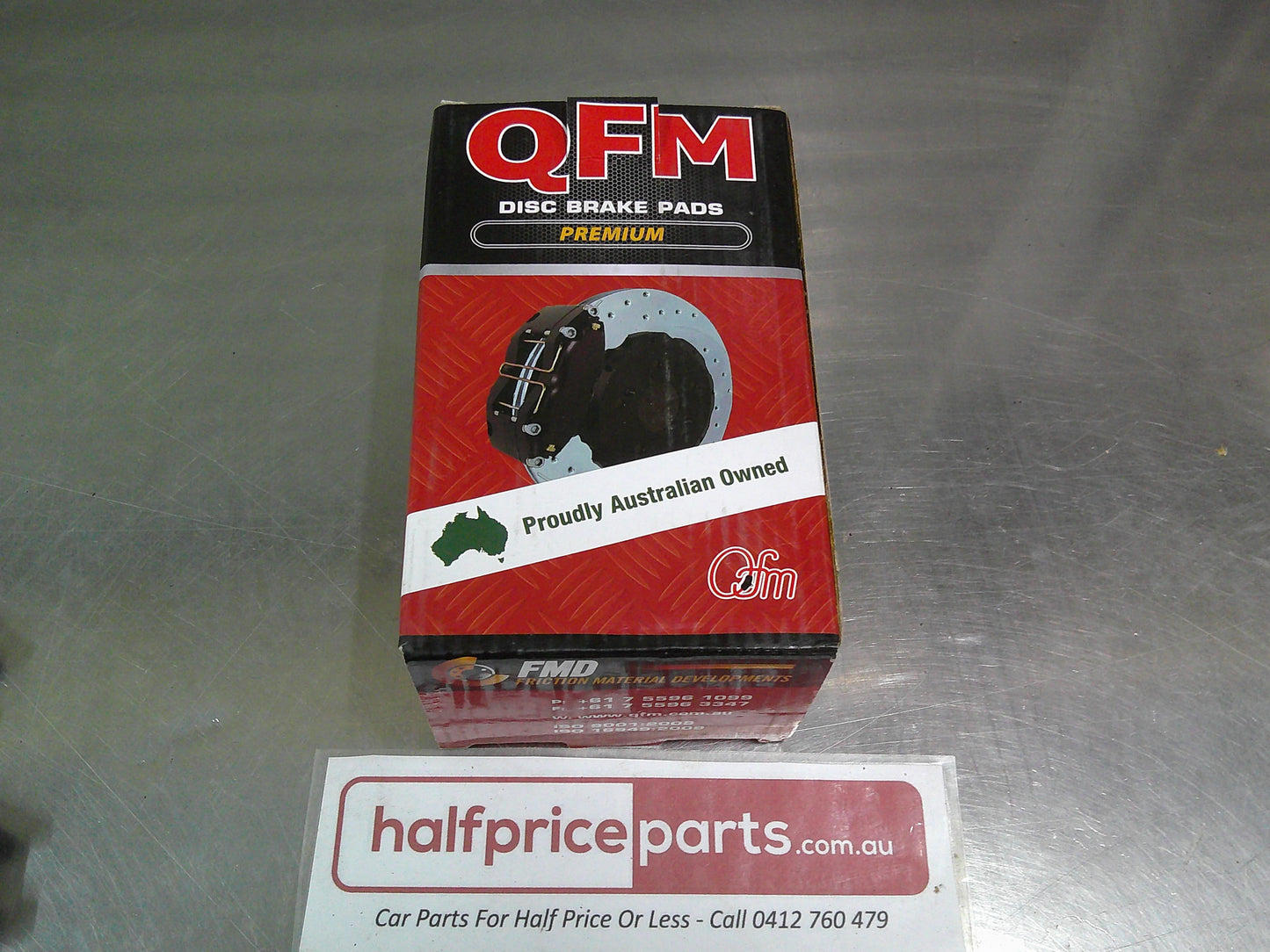 QFM Premium Front Break Pad Set Suits Nissan Pulsar N16/Mazda Familiar Van/Wagon New Part