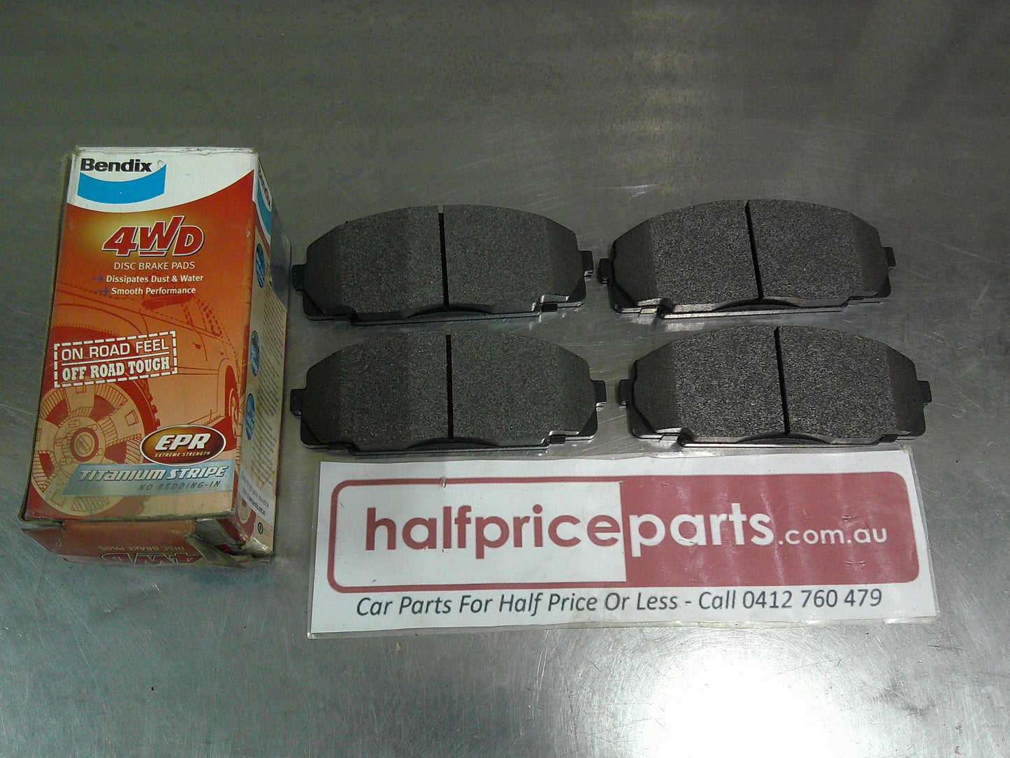 Bendix/QFM Front Disc Brake Pads Suits Toyota Hiace/Hiace SBV/Grand Hiace New Part
