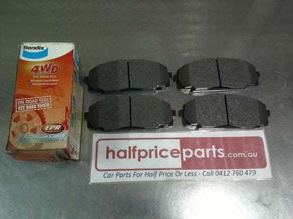 Bendix/QFM Front Disc Brake Pads Suits Toyota Hiace/Hiace SBV/Grand Hiace New Part