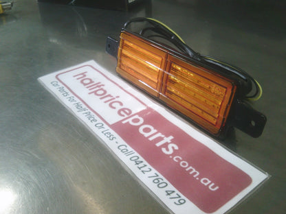 Amber Indicator Lens With Side Tabs 30 LEDS New Part