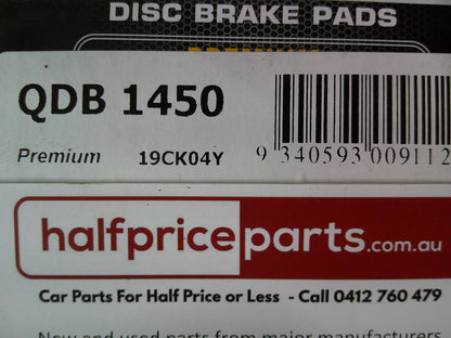 QFM Premium Front Break Pad Set Suits Nissan Pulsar N16/Mazda Familiar Van/Wagon New Part