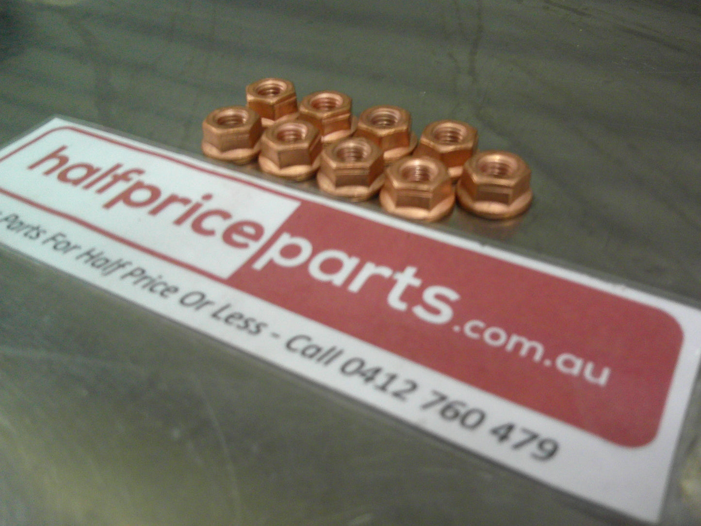Holden CG5 Captiva Genuine Timing Belt Idler Pulley Cover Nut (Sold As A Set Of 9) New Part