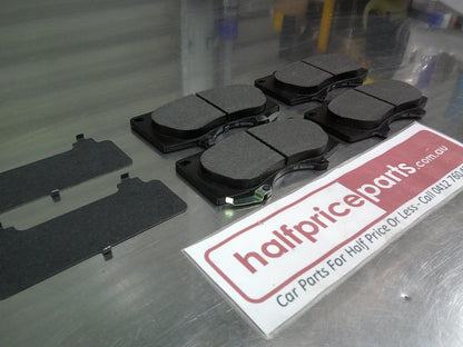 Protex Front Disc Brake Pad Set Suits Toyota Prado/Hilux/FJ Cruiser/Mitsubishi Pajero/NS/NT/Lexus GX470 New Part