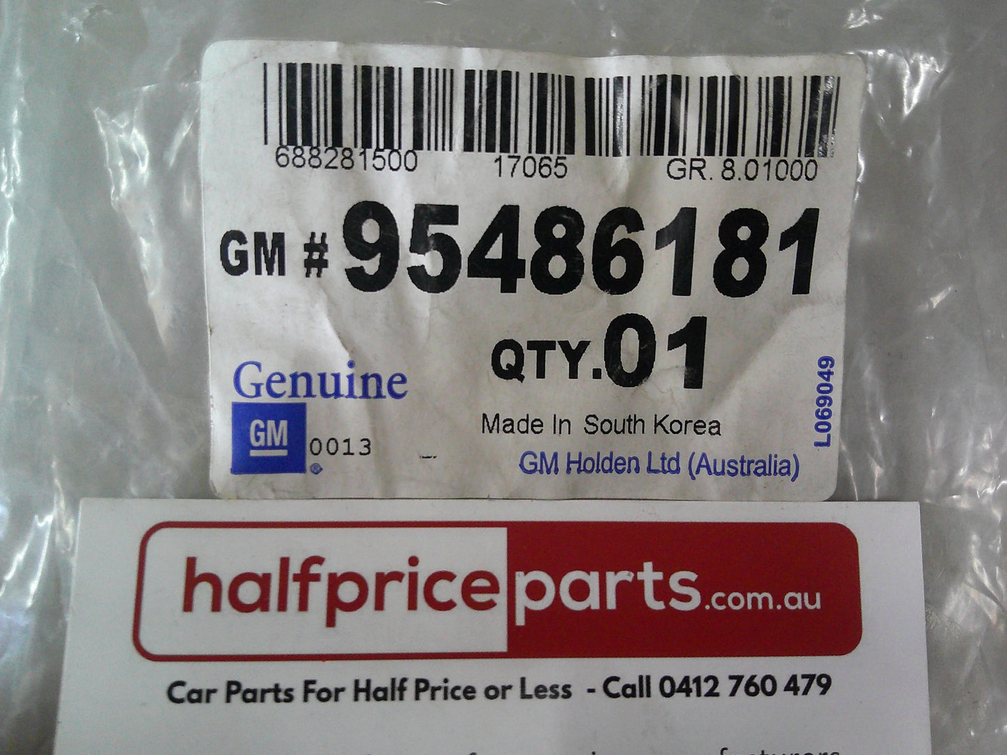 Holden BK Astra Genuine Left Outer Bonnet Panel Seal New Part