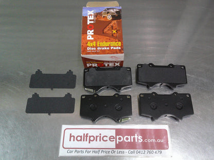 Protex Front Disc Brake Pad Set Suits Toyota Prado/Hilux/FJ Cruiser/Mitsubishi Pajero/NS/NT/Lexus GX470 New Part