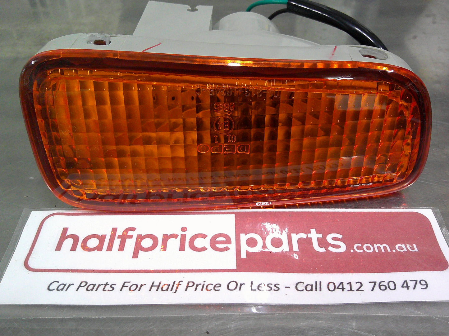 DEPO Left Hand Front Bumper Indicator Suits Holden Rodeo TF New Part