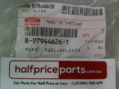 Isuzu D-max/Holden RC Colorado Genuine No.3 Fuel Delivery Line New Part