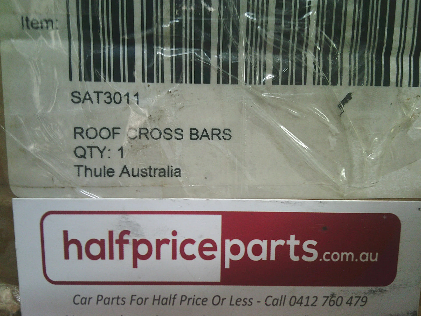 Subaru Liberty Sedan Genuine Roof Cross Bar Kit New Part