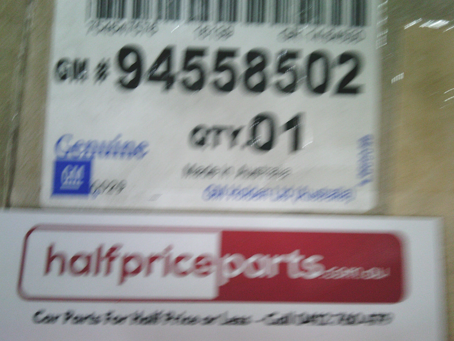 Holden JH Cruze Genuine Left Hand Rear SRS Airbag Trim Panel New Part