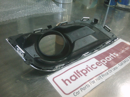 Holden Trailblazer Genuine Right Hand Fog Light Bezel And Chrome Surround - New Part