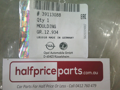 Holden ZB Commodore Right Hand Door Moulding -  New Part