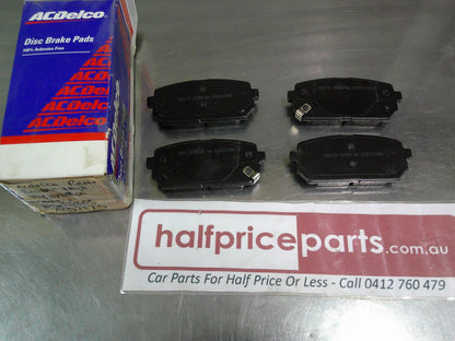 Acdelco Rear Disc Brake Pad Set Suit Hyundai YF I45/Kia Rondo New Part