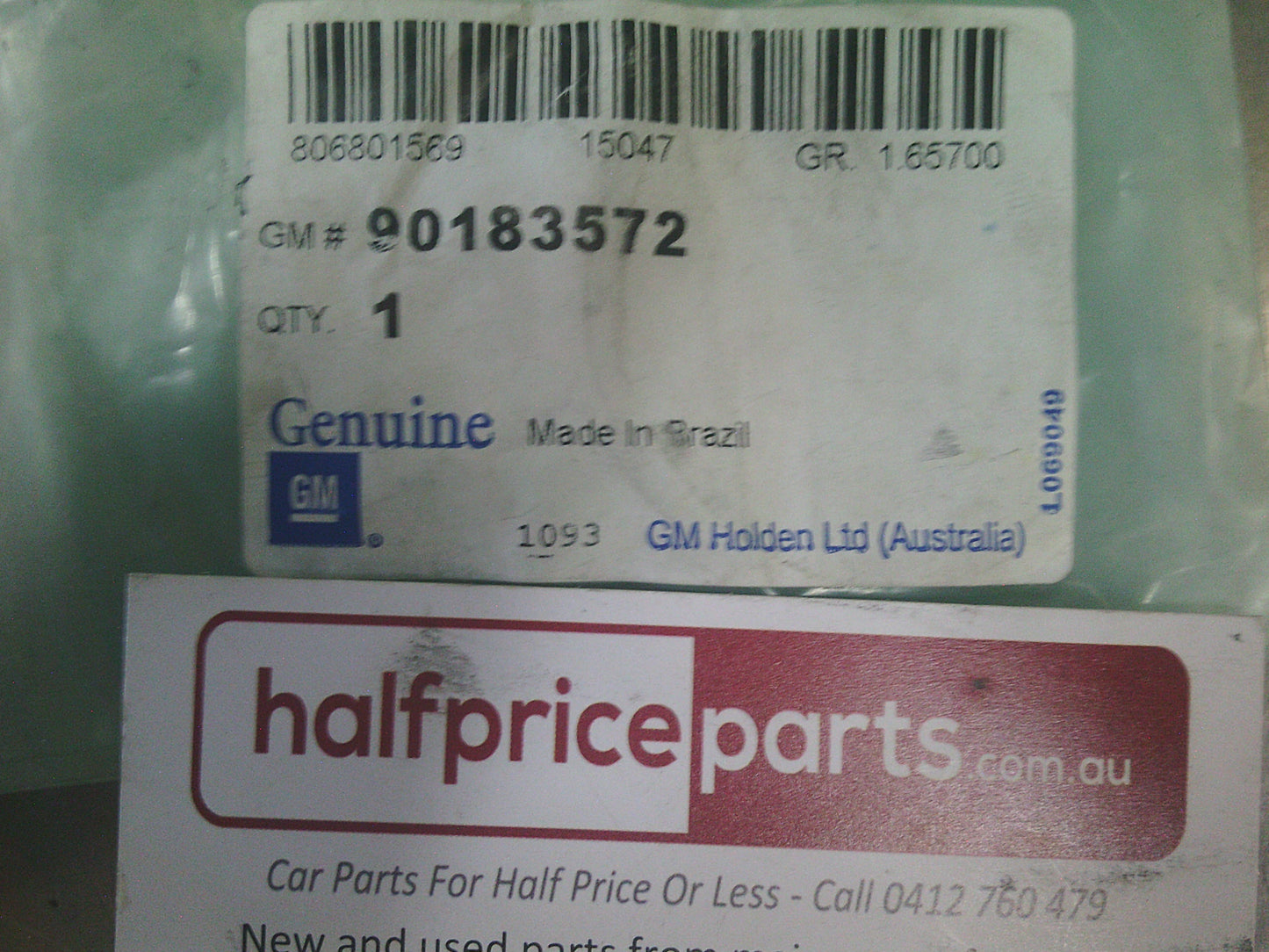 Holden TS/AH Astra/CG Captiva/Vectra Crankshaft Oil Seal - New Part