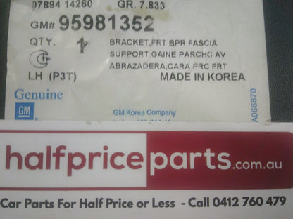 Holden TM Barina Genuine Front Left Hand Fascia Bracket New Part